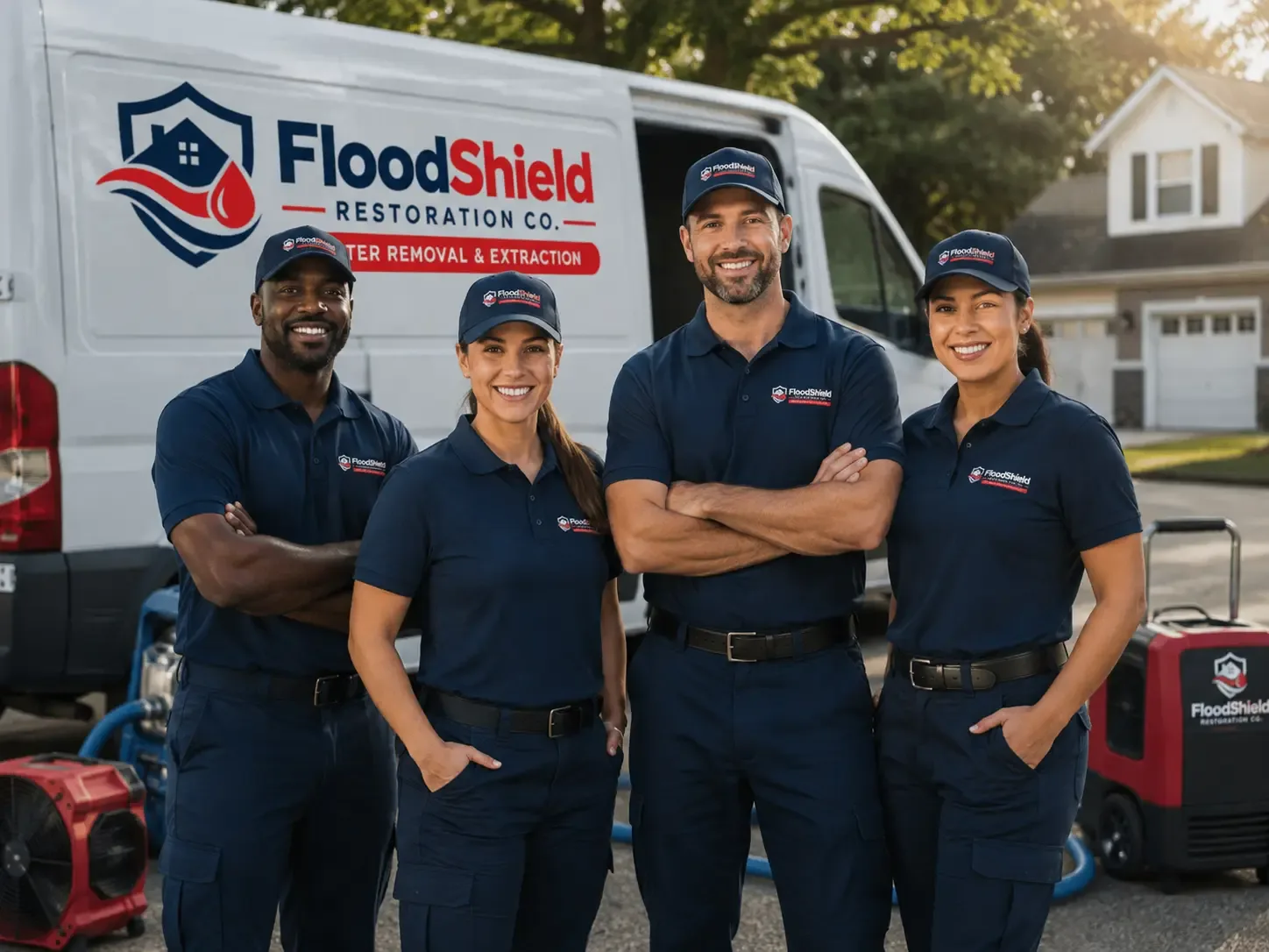 Flood Damage Restoration company in Ramey, PA